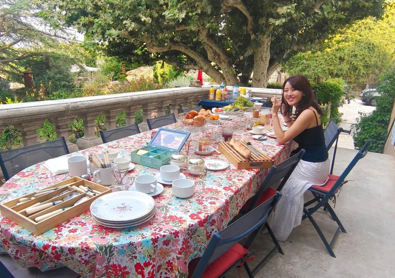 Rue Du Chateau A Cabrieres D'Avignon Bed and Breakfast Εξωτερικό φωτογραφία